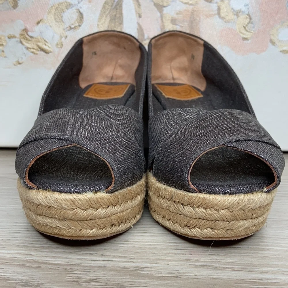 Tory Burch Filipa Wedge Espadrille size 9.5